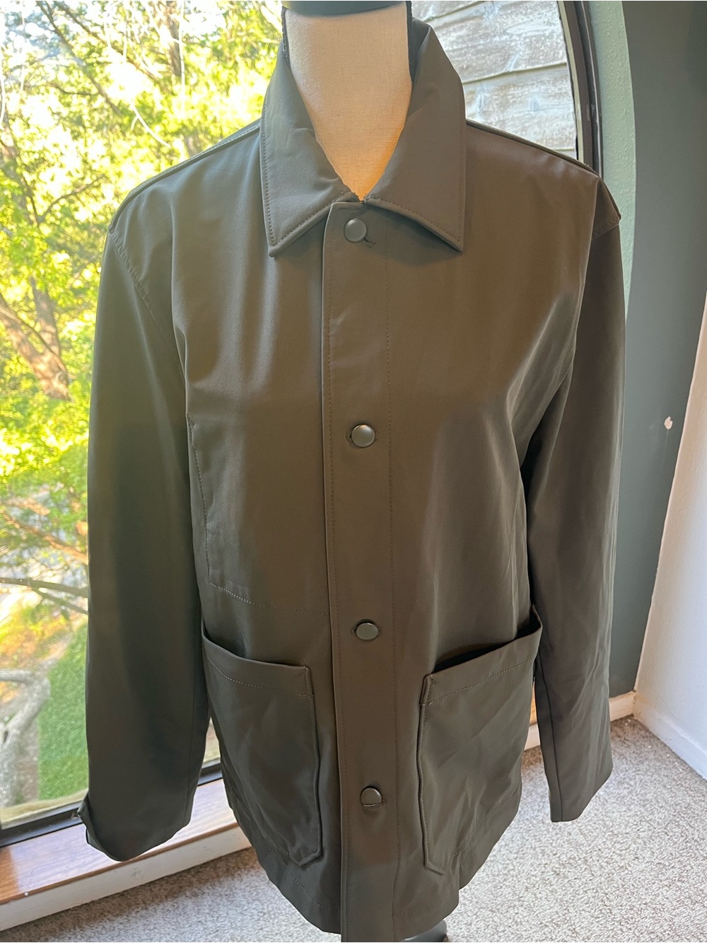 rag & bone Olive Green Trench Coat